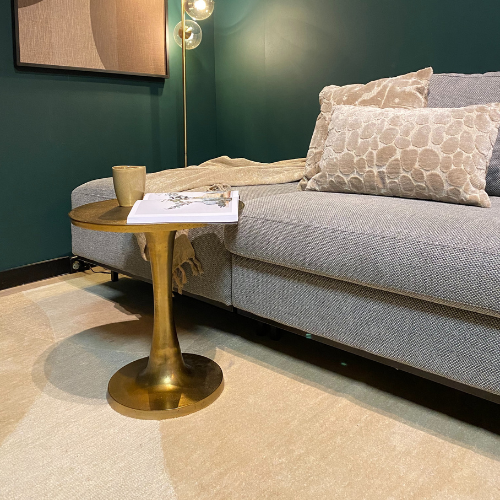 Couchtisch Amara Gold Aluminium 45 cm