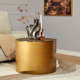 Couchtisch Fiore Gold Aluminium 60 cm