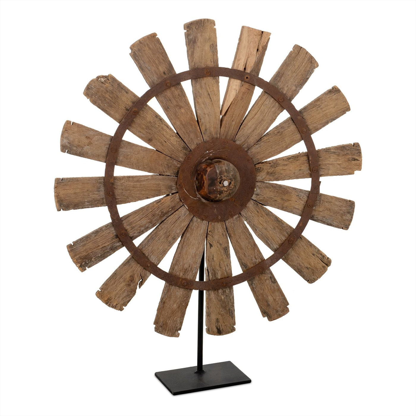 Charkha-Skulptur, 2er-Set