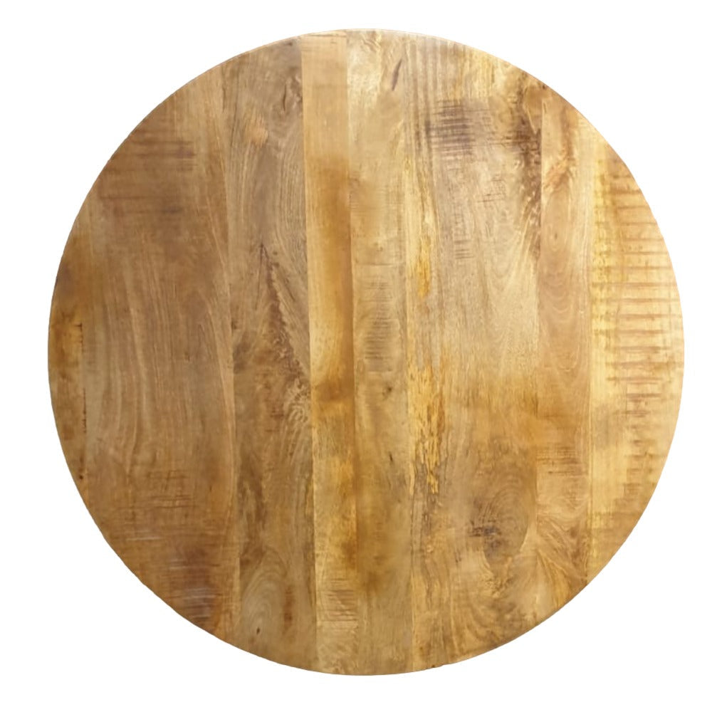 Runde Tischplatte Mangoholz
