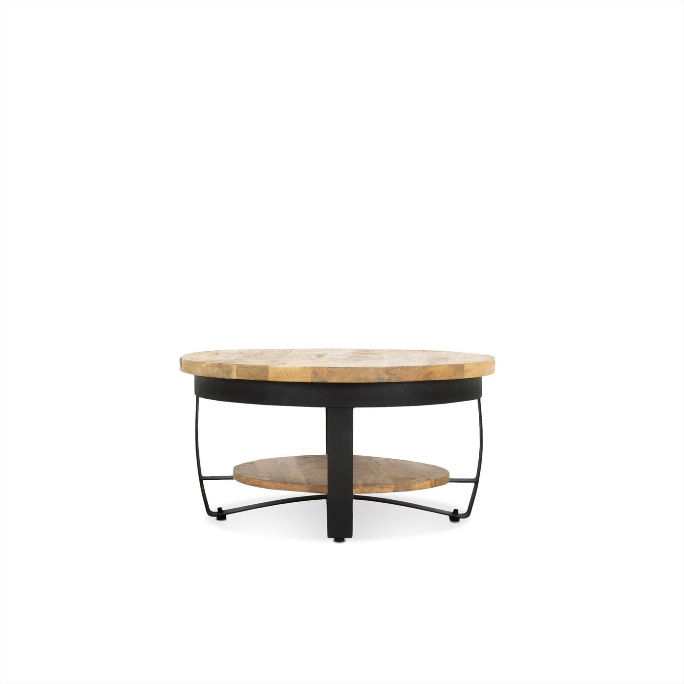 Paras Couchtisch mit Ablage, Ø65 cm