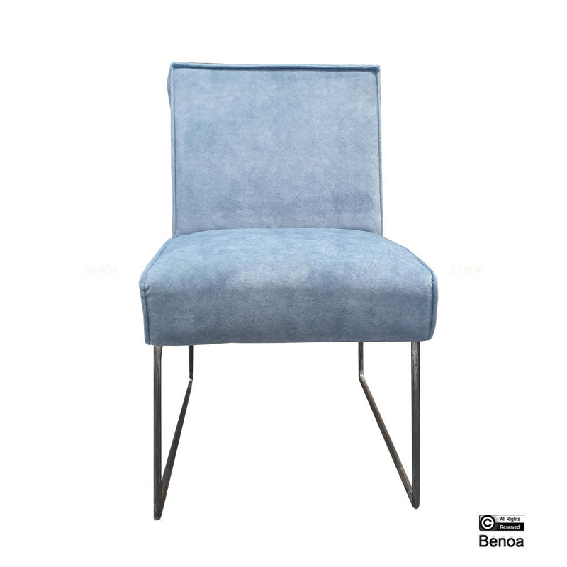 Leeds Loungesessel Samt Blau, Variante 10