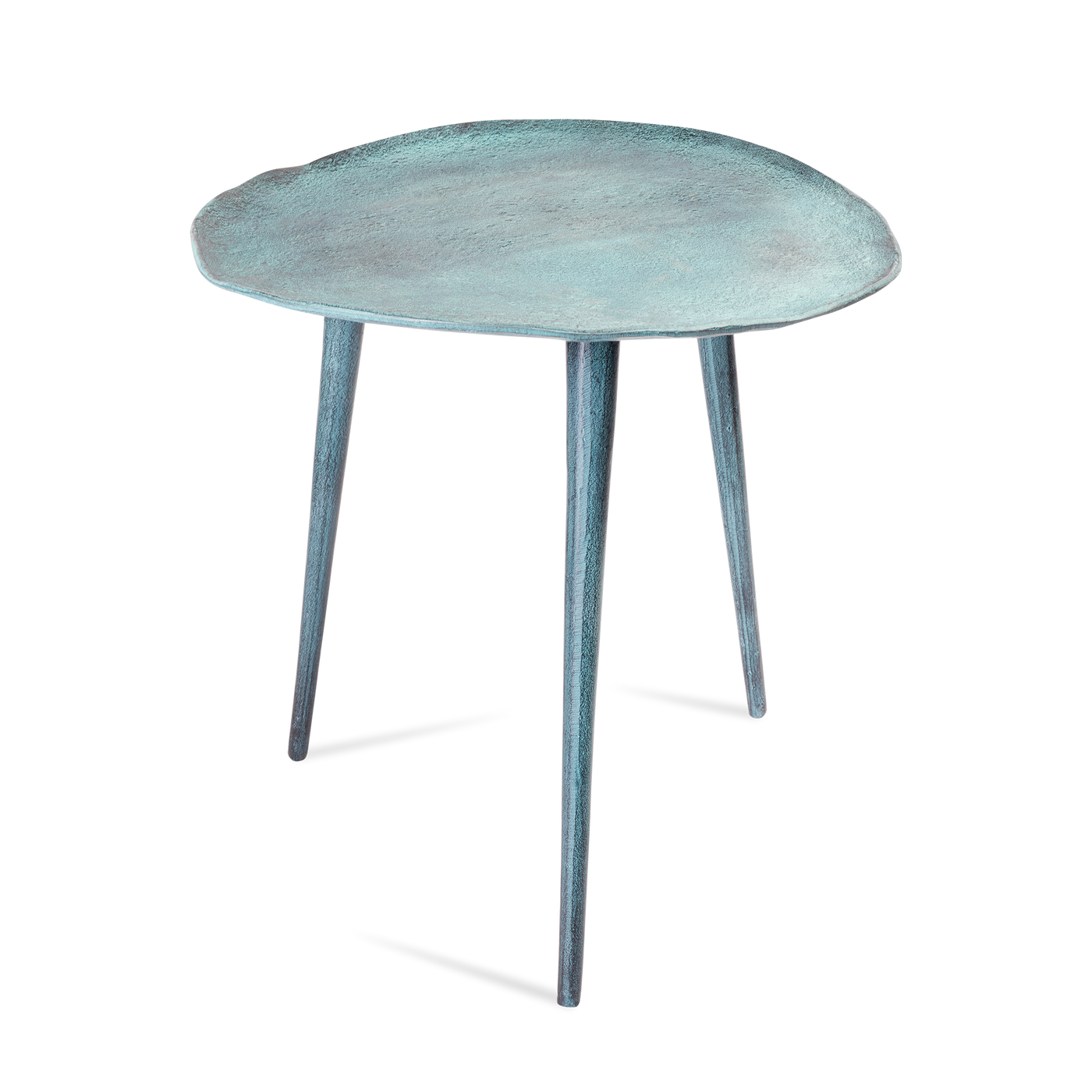 Beistelltisch Blau-Patina