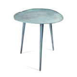 Beistelltisch Blau-Patina