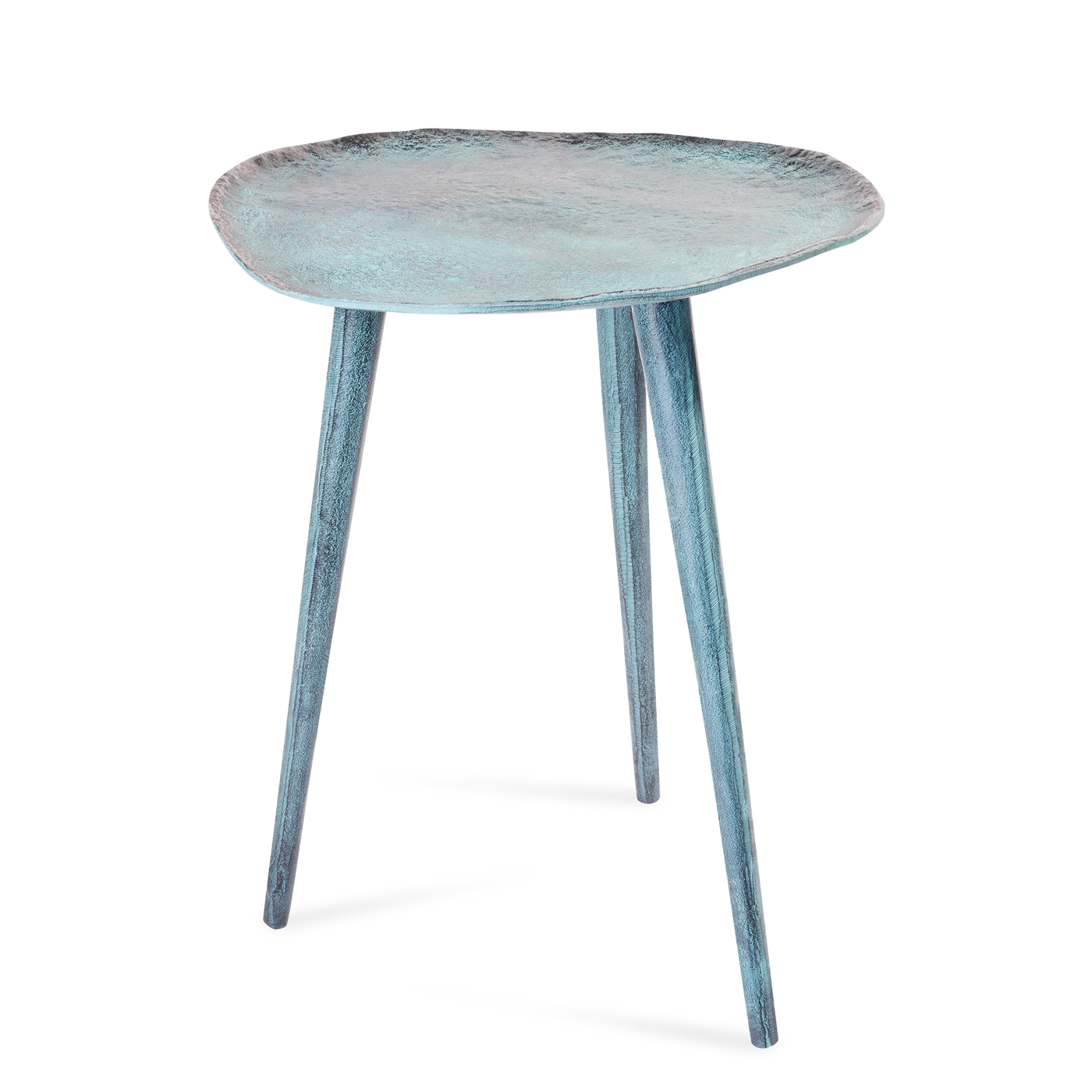 Beistelltisch Blau-Patina
