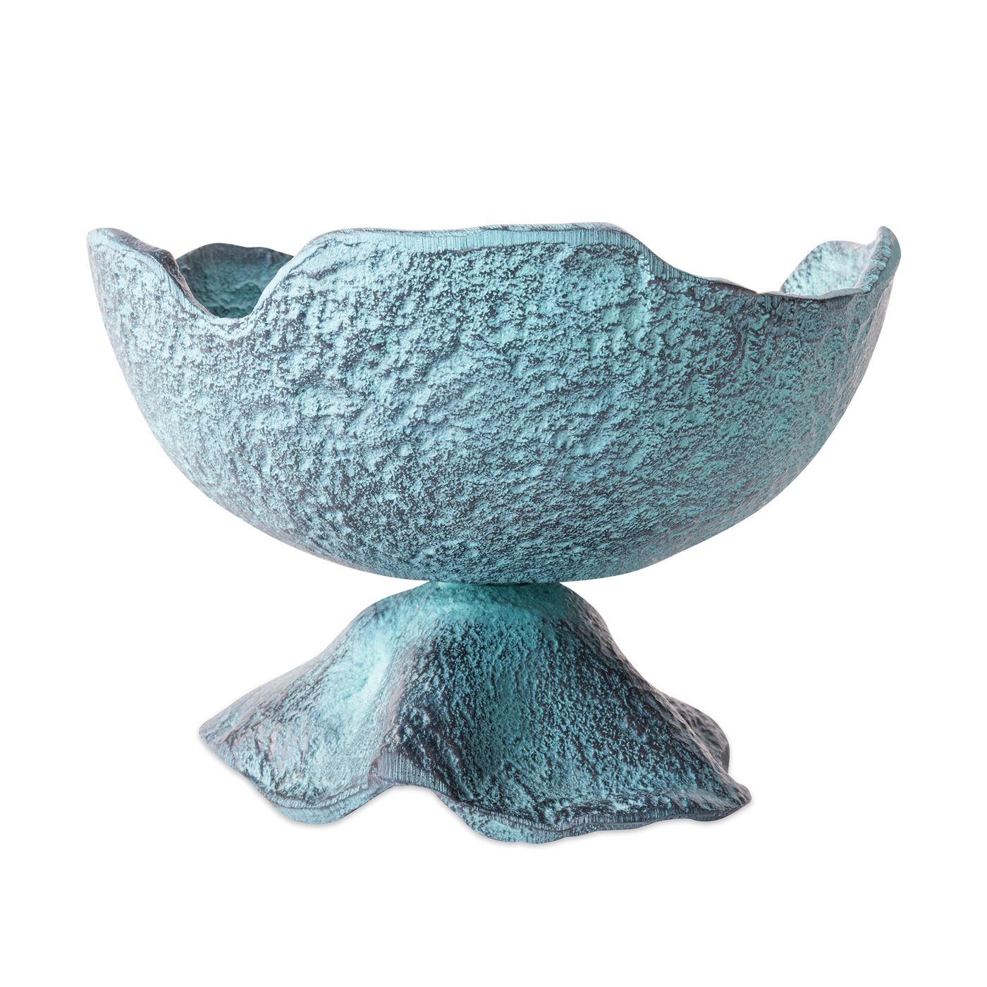 Dekoschale Blau-Patina, 22 cm