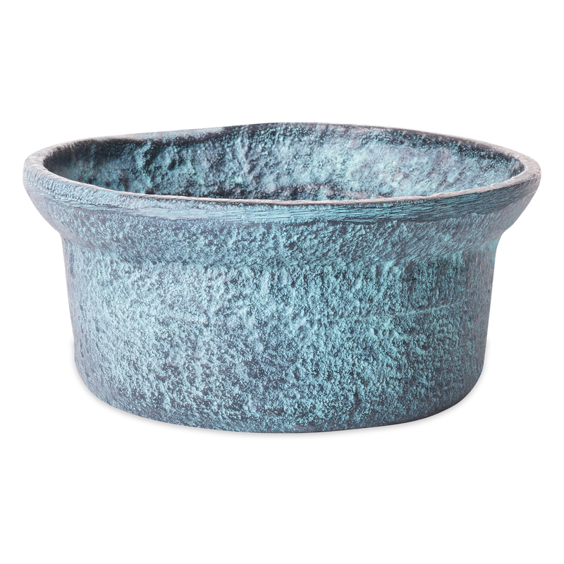 Dekoschale Blau-Patina, 14,5 cm