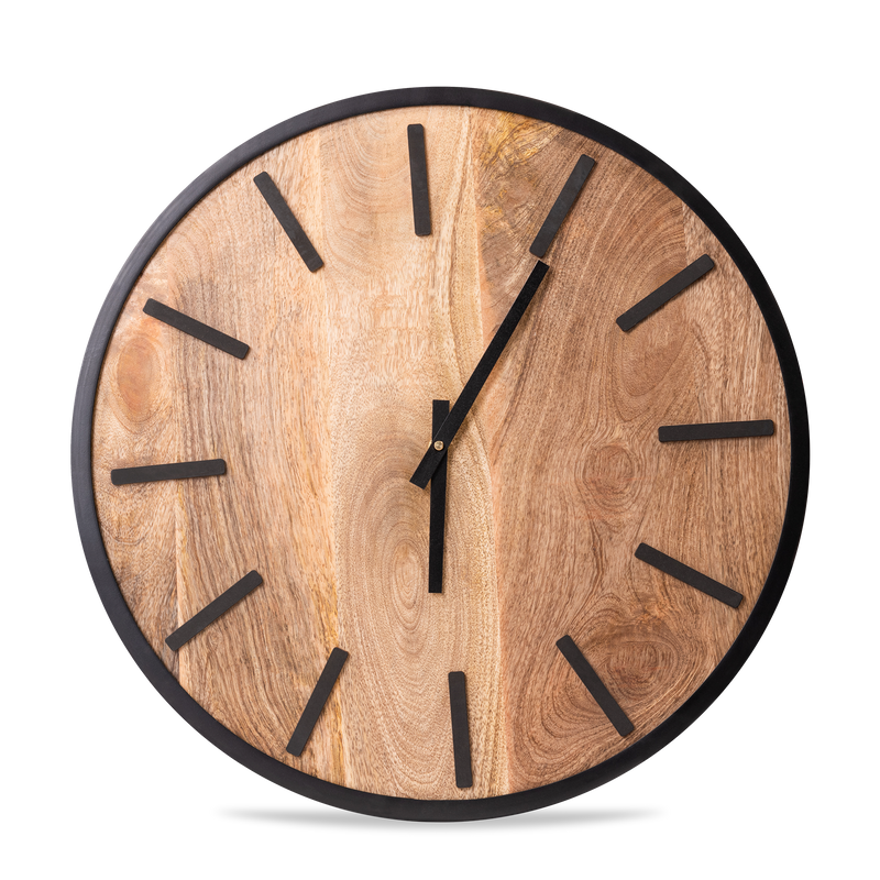 Wanduhr Mangoholz, Medium