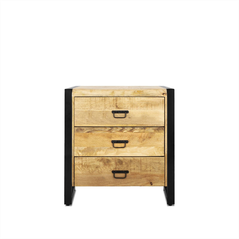 Britt Kommode mit 3 Schubladen, 80 cm