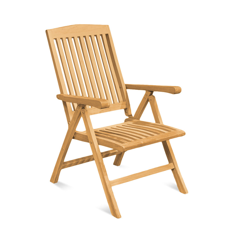 Gartenstuhl verstellbar, Teakholz