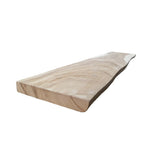 Tischplatte Live Edge einseitig, Suarholz