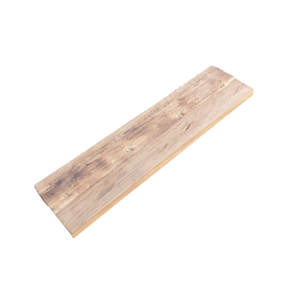 Sanur Wandbrett rustikal, 120 x 20 x 3 cm