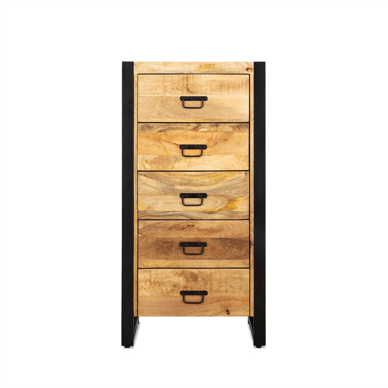 Britt Kommode mit 5 Schubladen, 60 cm