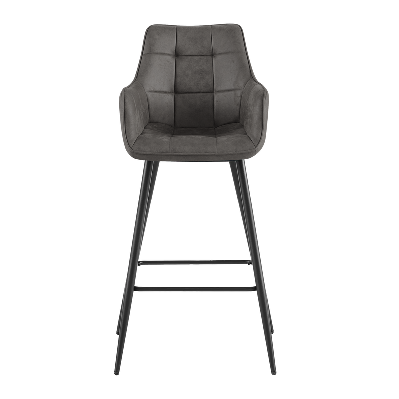 Barhocker Lucille Arm Anthrazit