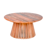 Negara Gartentisch Kegelfuß, Teakholz