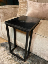 Slider Nova Schwarz Marmor 40 cm