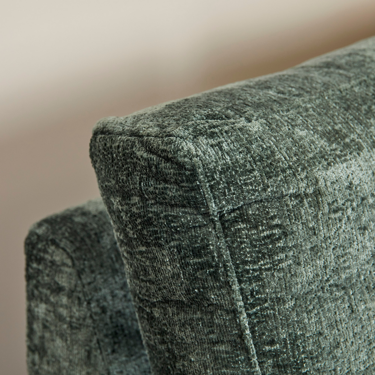 MySofa Alma Ecksofa Grün Divan links + 2,5 Sitzer