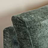 MySofa Alma Ecksofa Grün Divan links + 2,5 Sitzer