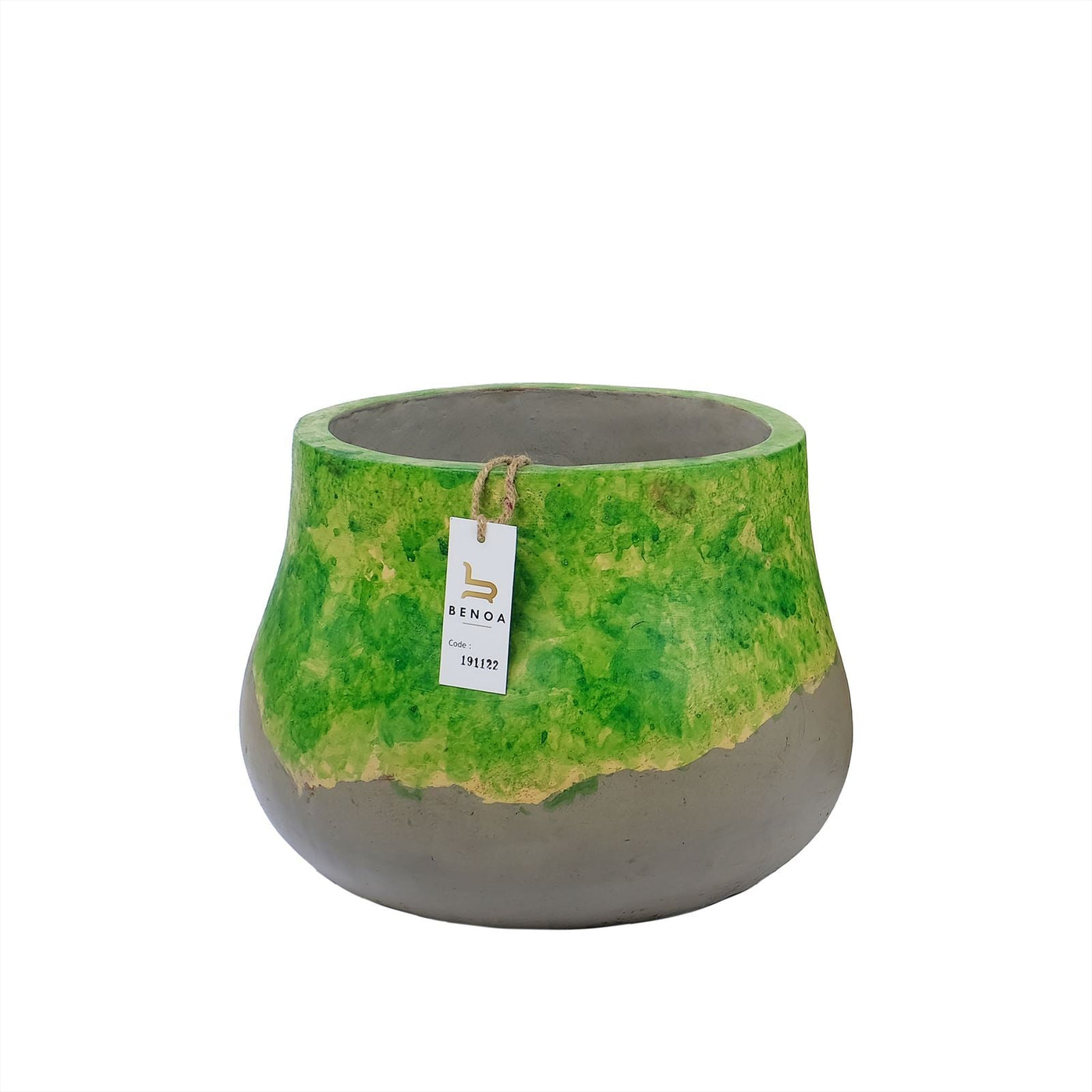 Keramikvase Grün, Klein