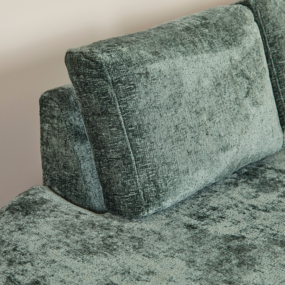 MySofa Alma Ecksofa Grün Divan links + 2,5 Sitzer