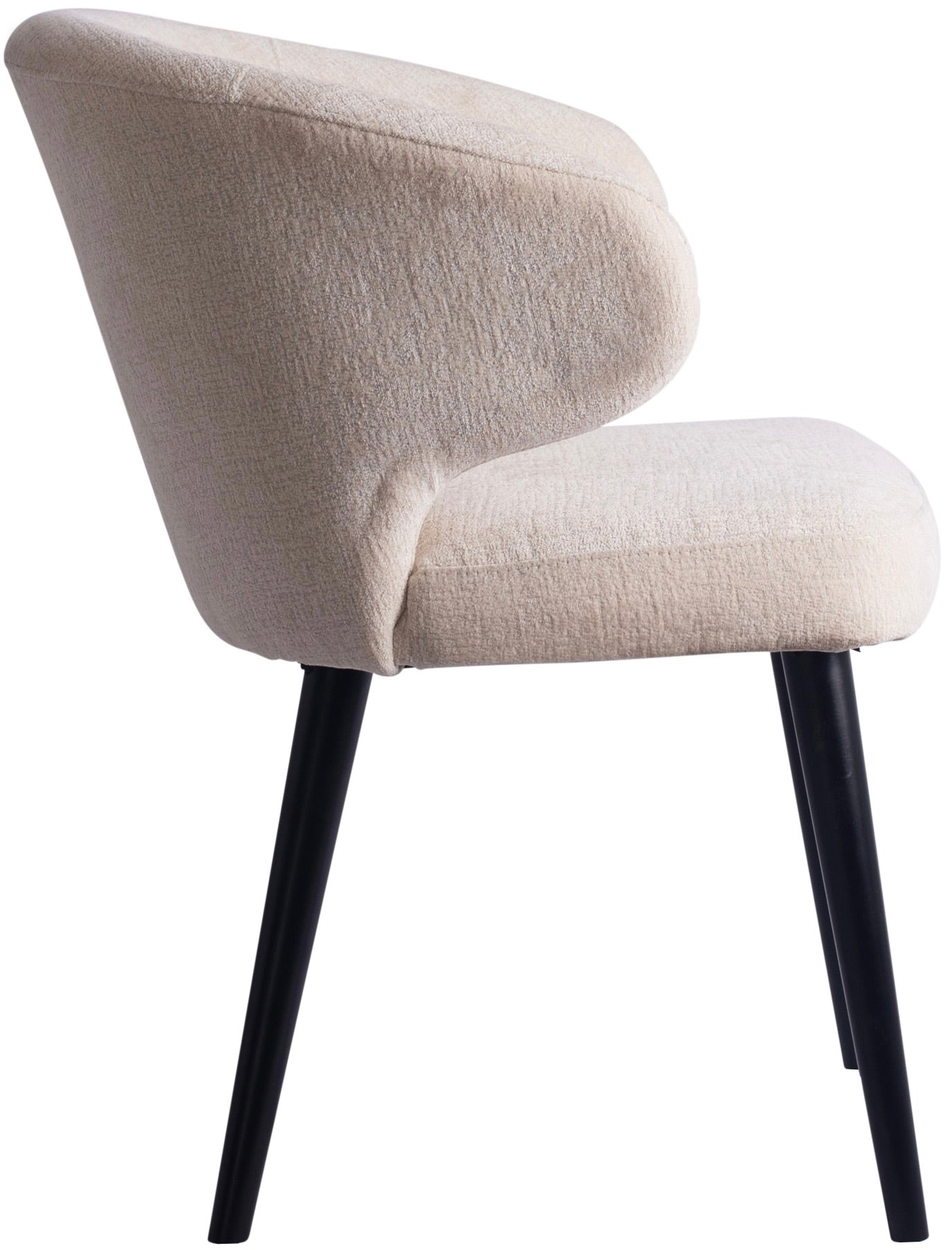 Stoff Stuhl Fiori 6 Farben Weiß Cream Grün Anthrazit Petrol und Gelb-Braun
