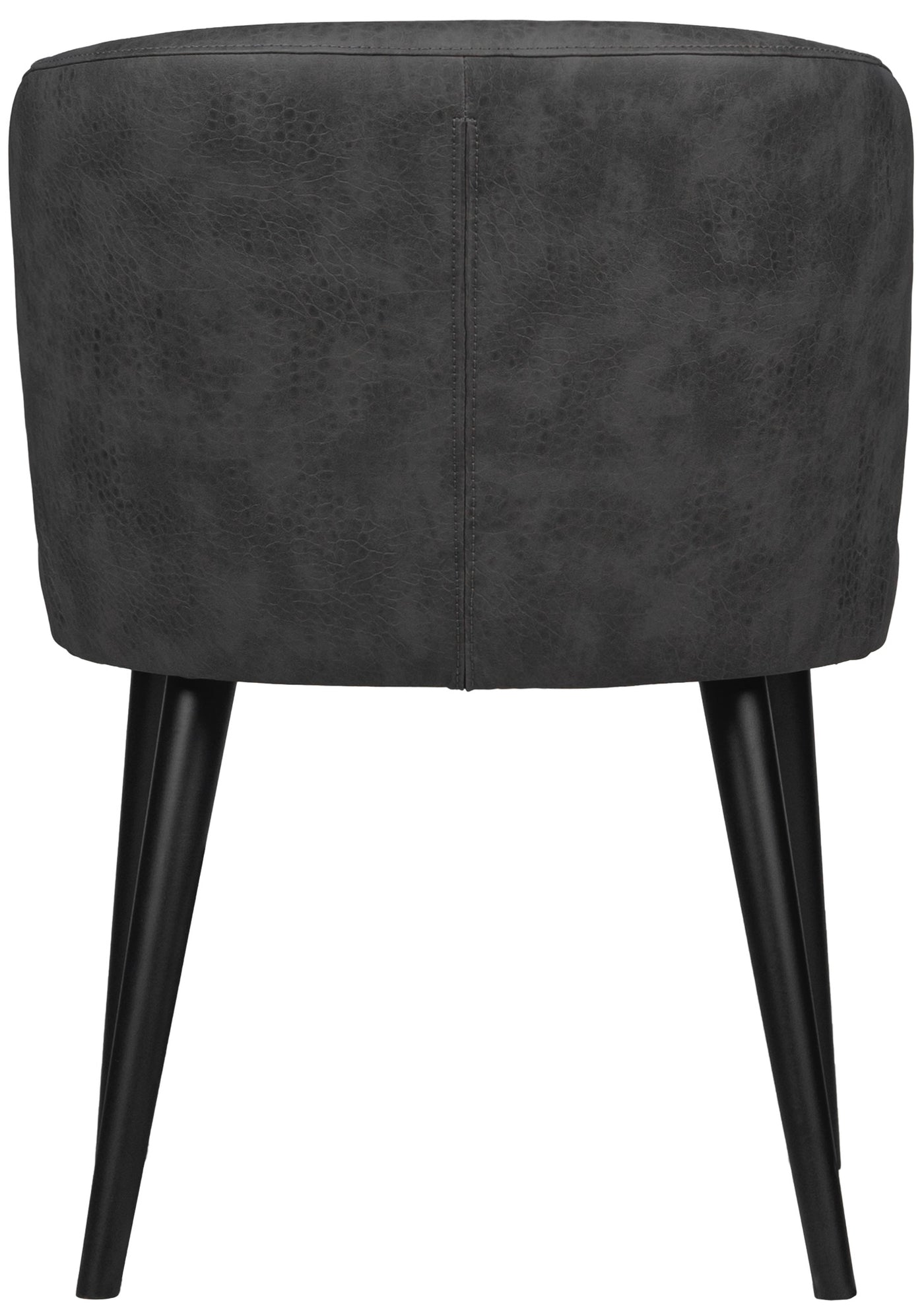 Chaise en similicuir Fiori 2 couleurs Sable Anthracite