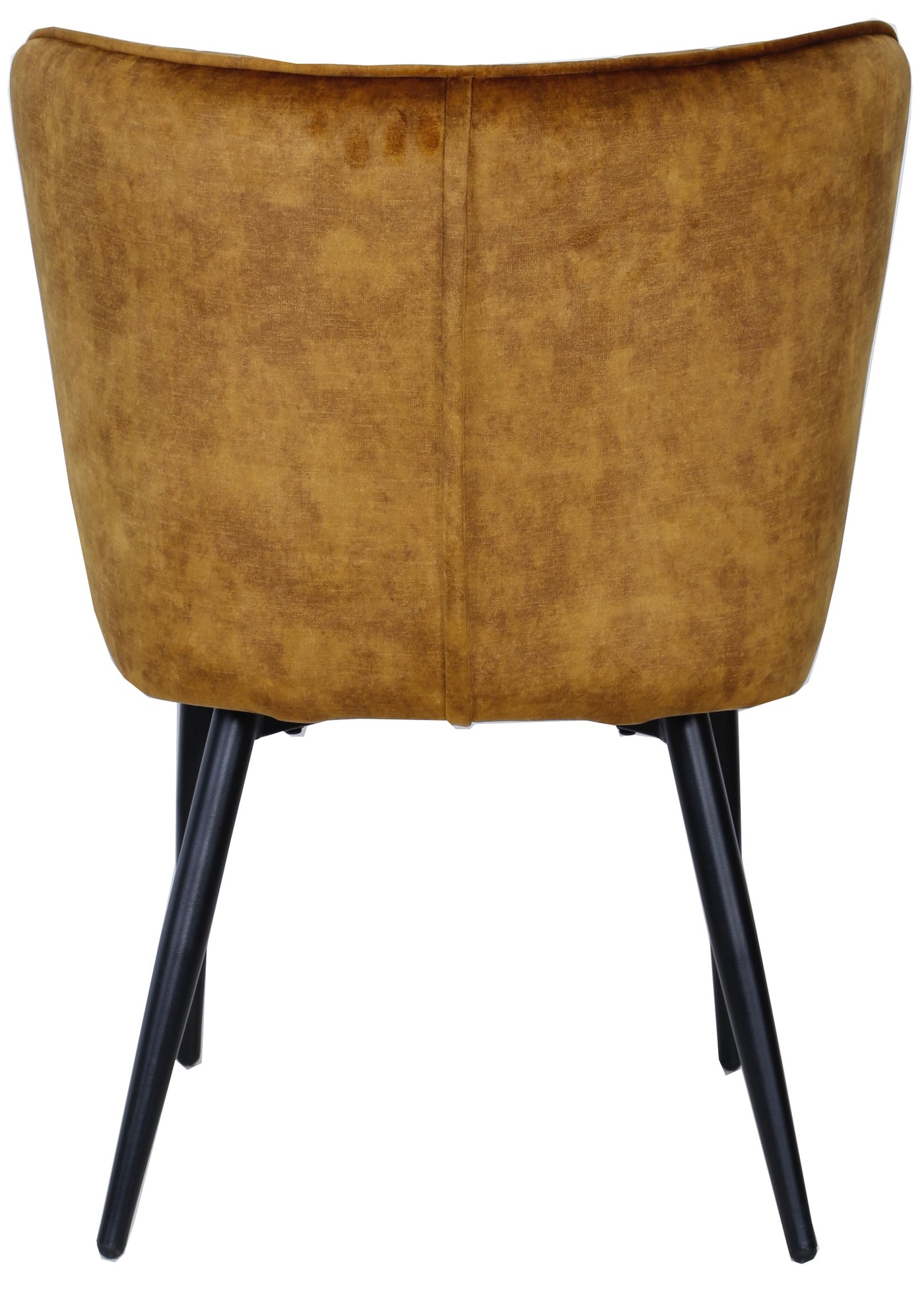 Stuhl Marth Samt in 3 Farben Cognac-braun creme-beige anthrazit-grau mit Metallgestell