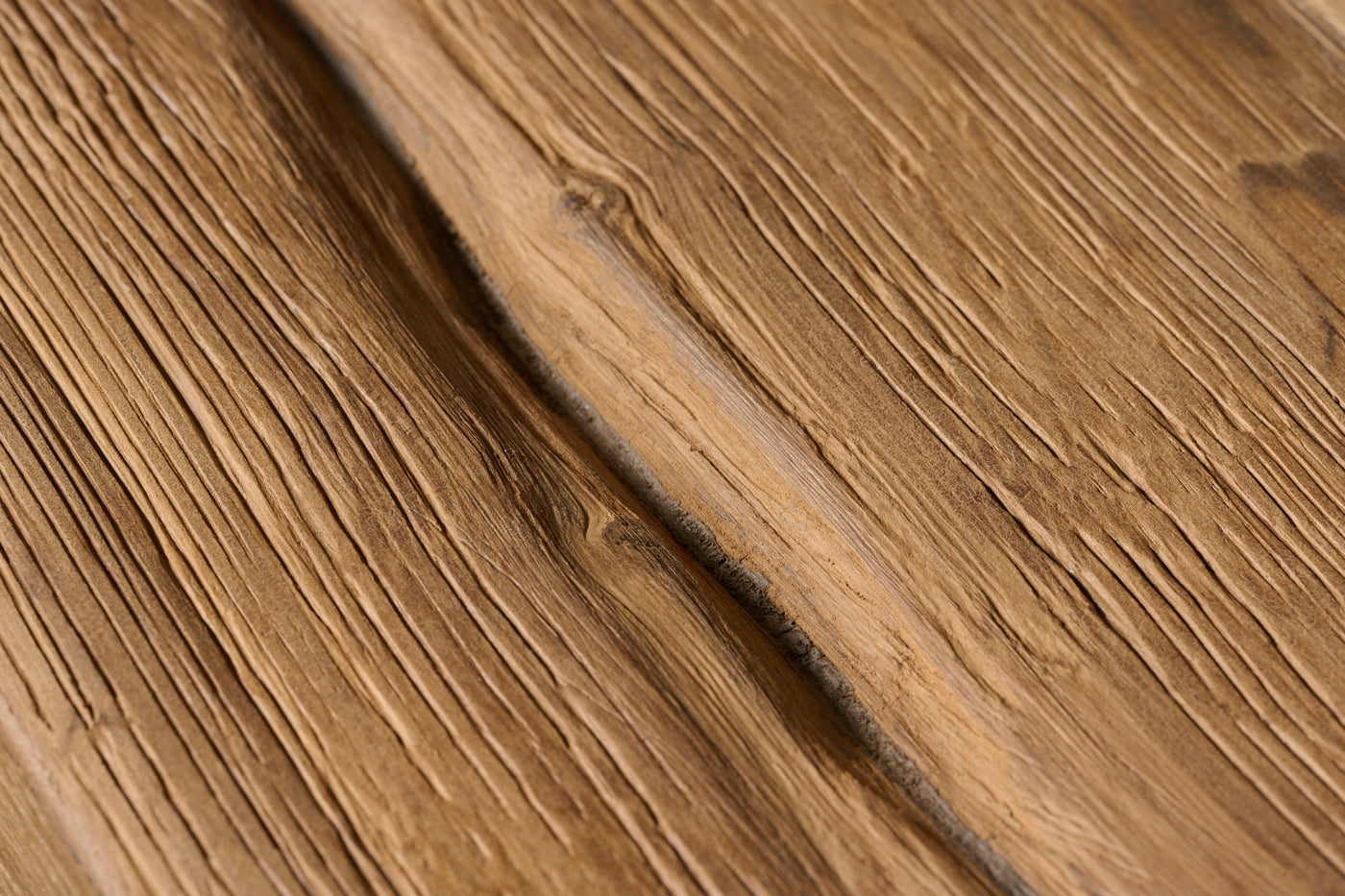 Table monastère Hugo en vieux chêne rustique 250 & 300 à 500 cm avec piètement en bois