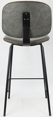 Tabouret de bar Bradley en similicuir, 2 coloris, qualité professionnelle