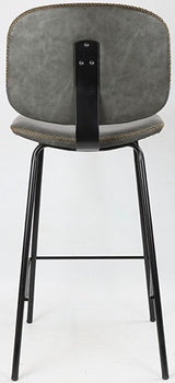 Tabouret de bar Bradley en similicuir, 2 coloris, qualité professionnelle
