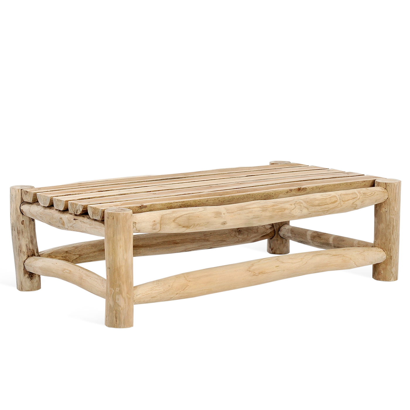 Barney Couchtisch, Teakholz