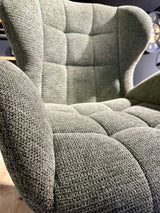 Stuhl Simon Stoff Fantasy Fabric 3 Farben Pastell Grau Blau Grün