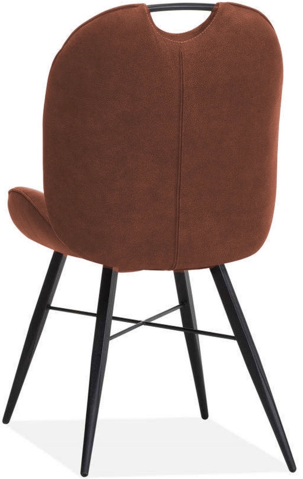 Shelty Mikrofaser Stuhl in 3 Farben Cognac-Braun Grün Anthrazit