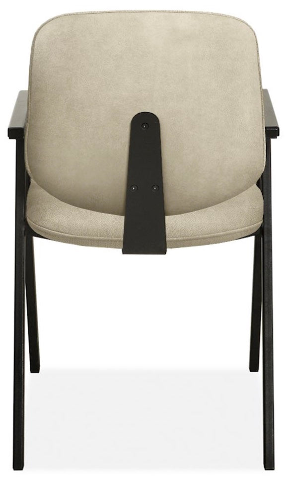 Armlehnenstuhl Isa in 3 Farben Sand-Beige Grün-Braun Anthrazit Mikrofaser
