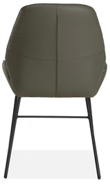 Design Armlehnen Stuhl Carter Echt Leder in 34 Farben und 3 Gestellvarianten Drehbarer Lederstuhl