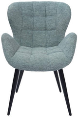 Stuhl Simon Stoff Fantasy Fabric 3 Farben Pastell Grau Blau Grün