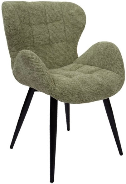 Stuhl Simon Stoff Fantasy Fabric 3 Farben Pastell Grau Blau Grün