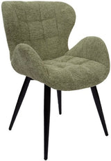 Stuhl Simon Stoff Fantasy Fabric 3 Farben Pastell Grau Blau Grün