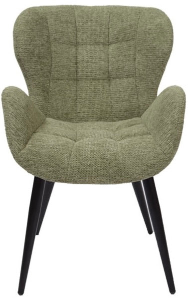Stuhl Simon Stoff Fantasy Fabric 3 Farben Pastell Grau Blau Grün