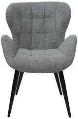 Stuhl Simon Stoff Fantasy Fabric 3 Farben Pastell Grau Blau Grün