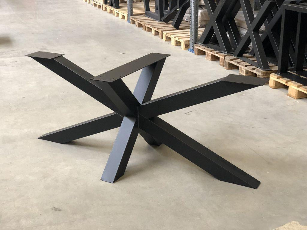Spider Metall Gestell Matrix Sonderhöhe 69 cm schwarz pulverbeschichtet 10x10cm