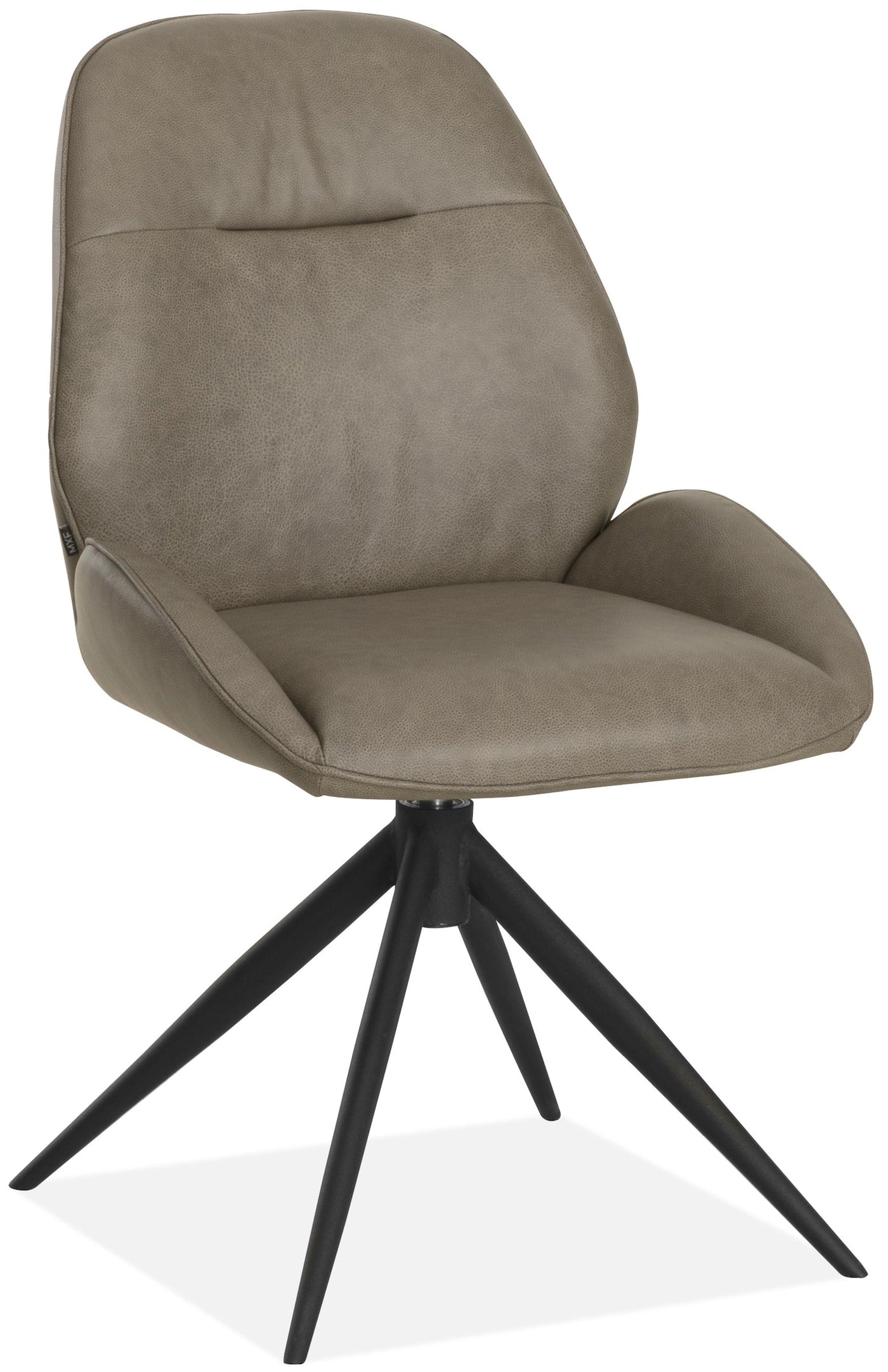 Design Armlehnen Stuhl Cart Echt Leder in 34 Farben und 3 Gestellvarianten Drehbarer Lederstuhl