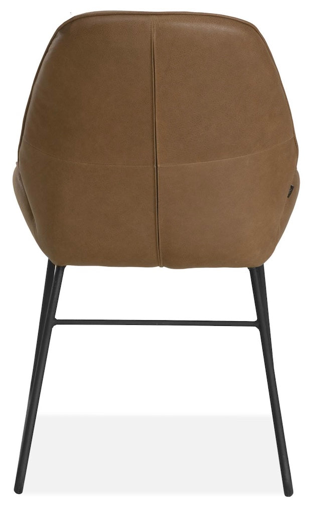 Design Armlehnen Stuhl Cart Echt Leder in 34 Farben und 3 Gestellvarianten Drehbarer Lederstuhl
