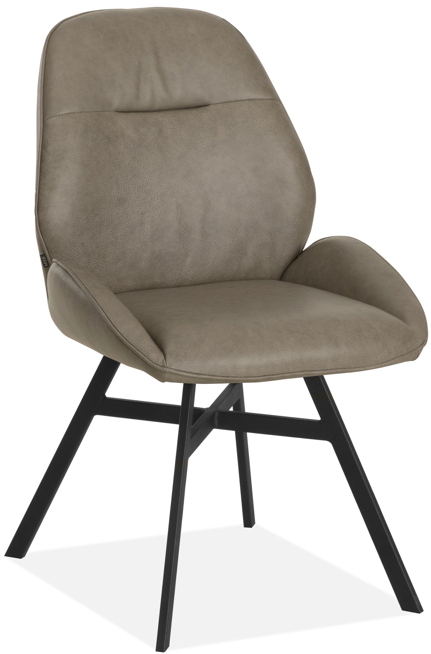 Design Armlehnen Stuhl Cart Echt Leder in 34 Farben und 3 Gestellvarianten Drehbarer Lederstuhl