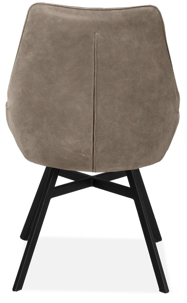 Design Armlehnen Stuhl Masonte Echt Leder in 34 Farben und 3 Gestellvarianten Drehbarer Lederstuhl