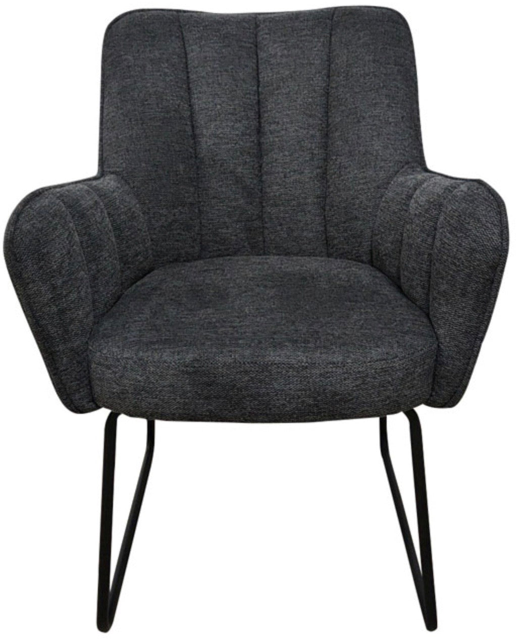 Armlehnen Stuhl Kevin Bjorn Stoff 5 Farben Mint Lichtgrau Anthrazit Senfgelb Lavendel