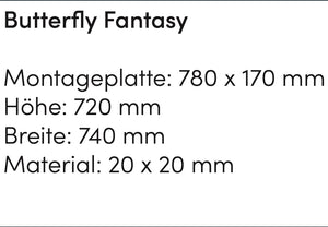 Dänisch Oval Design Esstisch Eiche massiv 2,4 - 200 bis 260 cm geölt mit Butterfly Gestellset schwarz Schweizer Kante