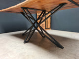 Spider Filigran Metall Gestell schwarz pulverbeschichtet 140 und 180 cm
