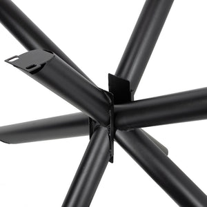 AKTION! Spider Metall Gestell 2 Modelle schwarz lackiert für Tischplatten bis 240 cm