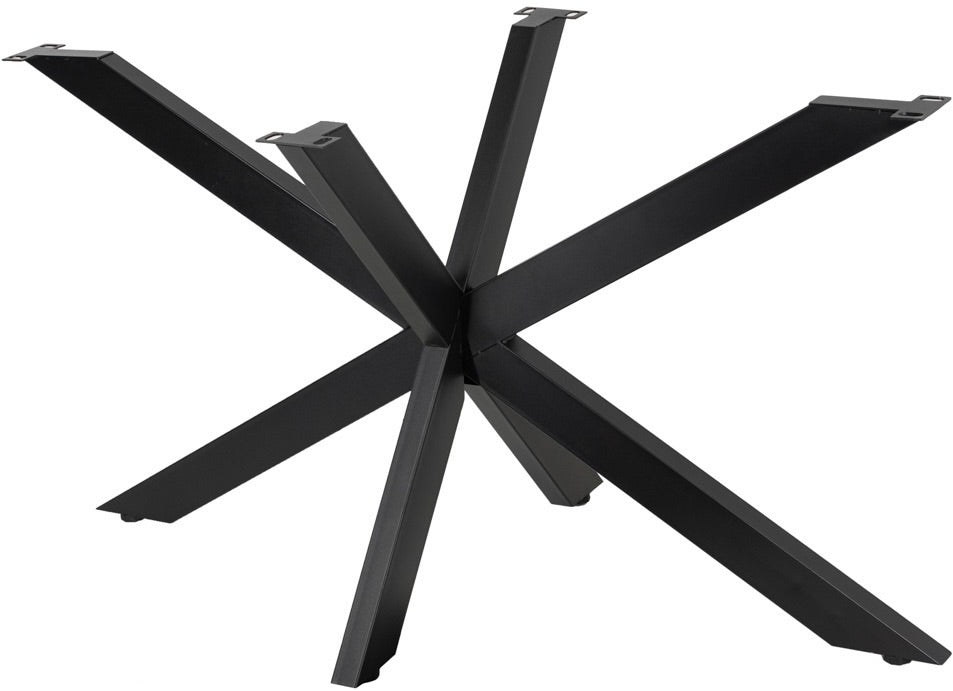 AKTION! Spider Metall Gestell 2 Modelle schwarz lackiert für Tischplatten bis 240 cm